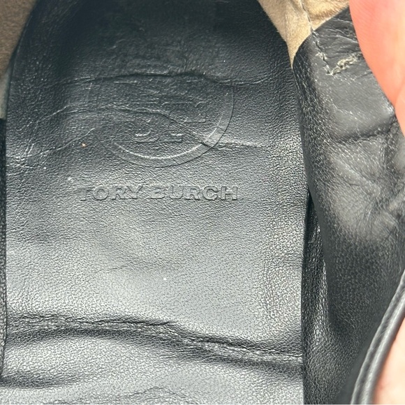 Tory Burch Women Shoes Mini Travel Ballet Flats 6.5 Blk 511558251 Preppy resort - Picture 9 of 14